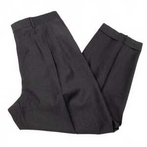 Santorelli Charcoal Gray Como 2 Wool Dress Pants | Men’s Regular 40